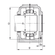 Подшипник SD534-N-FZ-AF-L-222SM150-TVPA FAG