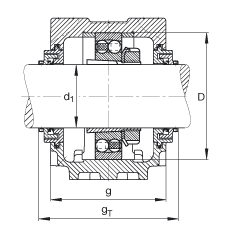 Подшипник SNV090-L-1210-K-TVH-C3-H210-TCV510 FAG