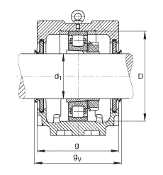 Подшипник SNV215-L-20320-K-MB-C3-H320-DHV620 FAG