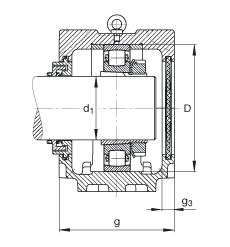 Подшипник SNV215-L-20320-K-MB-C3-H320X307-TCV620X307 FAG