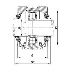 Подшипник SNV150-L-20314-MB-TCV214 FAG