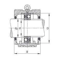 Подшипник SNV215-L-2320-M-DH320 FAG