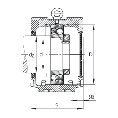 Подшипник SNV215-L-2320-M-FSV320 FAG