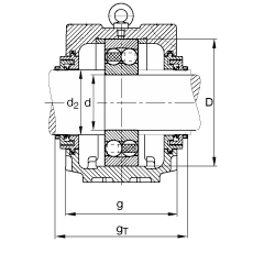 Подшипник SNV215-L-2320-M-TCV320 FAG