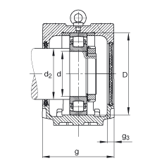 Подшипник SNV215-L-20224-MB-DH224 FAG