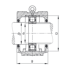 Подшипник SNV215-L-20224-MB-DH224 FAG