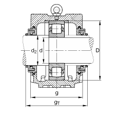 Подшипник SNV215-L-20320-MB-TCV320 FAG