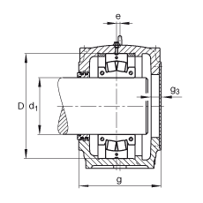 Подшипник SD3134-H-TS-A-L-231SM150-MA FAG