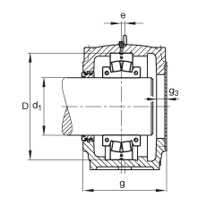 Подшипник SD3188-H-TS-AL-L-231SM410-MA FAG