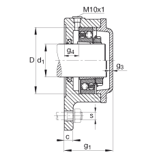 Подшипник F511-WA-L-2211-K-TVH-C3 FAG