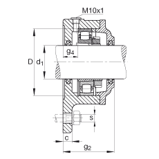 Подшипник F508-B-L-20208-K-TVP-C3 FAG