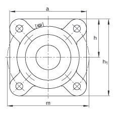 Подшипник F520-B-L-20220-K-MB-C3 FAG