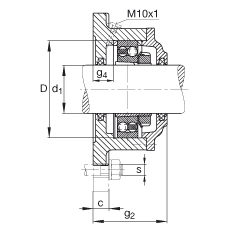 Подшипник F520-B-L-1220-K-M-C3 FAG