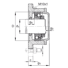 Подшипник F520-A-L-2220-K-M-C3 FAG