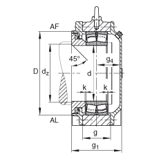 Подшипник BND2234-Z-T-AF-S FAG