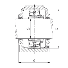 Подшипник SD534-N-FZ-BF-L-22234-E1-K FAG