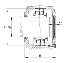 Подшипник S3024-H-N-FZ-AB-L-230SM110-MA FAG