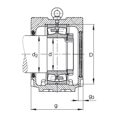 Подшипник SNV340-L-22332-MB-DH332 FAG