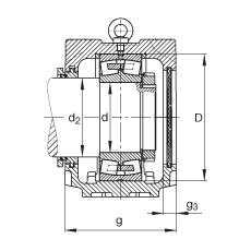 Подшипник SNV340-L-22332-MB-TSV332 FAG