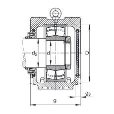 Подшипник SNV215-L-21320-E1-TVPB-TCV320 FAG