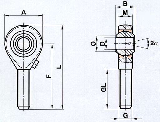 Подшипник GAS 5 Fluro