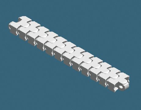 Конвейерные пластиковые цепи FREDRIKSONS F 54 Fredriksons