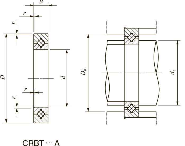 Подшипник CRBT 505 A IKO