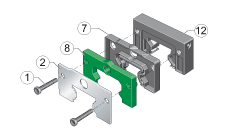 Линейные направляющие INA KIT.KWVE45-B-430 INA