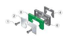 Линейные направляющие INA KIT.KWVE45-B-319 INA