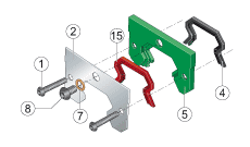 Линейные направляющие INA KIT.RWU55-E-350 INA