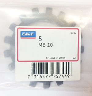 Производитель: SKF</br>Стопорные шайбы MB 10
