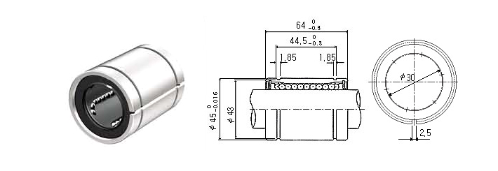 Шариковая втулка LM30UUAJ-N