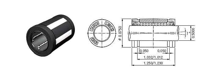 Шариковая втулка LMBS8