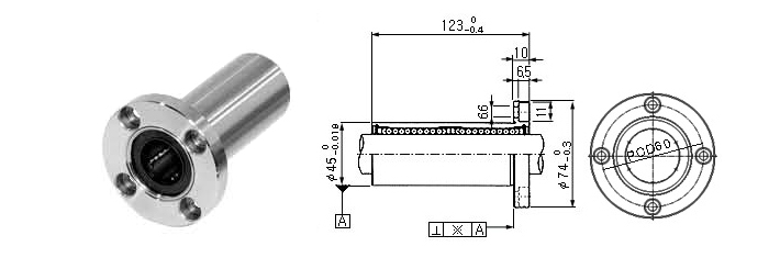 Шариковая втулка LMF30LUU-N