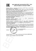 Декларация соответствия для прибора электронного для контроля расхода смазки LAGM 1000E